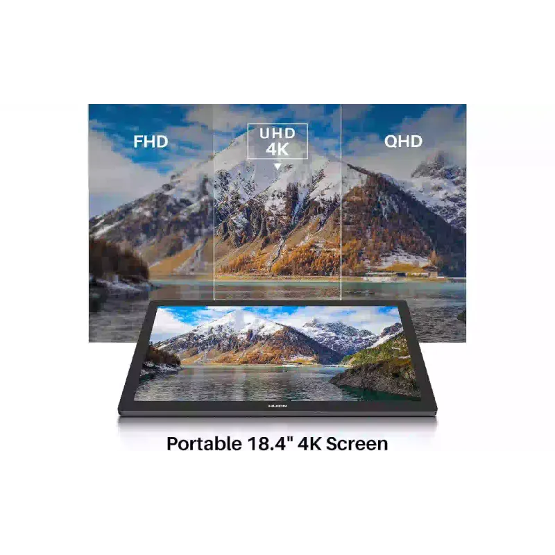 شاشة Huion Kamvas Pro, Dark Gray (GT1902)