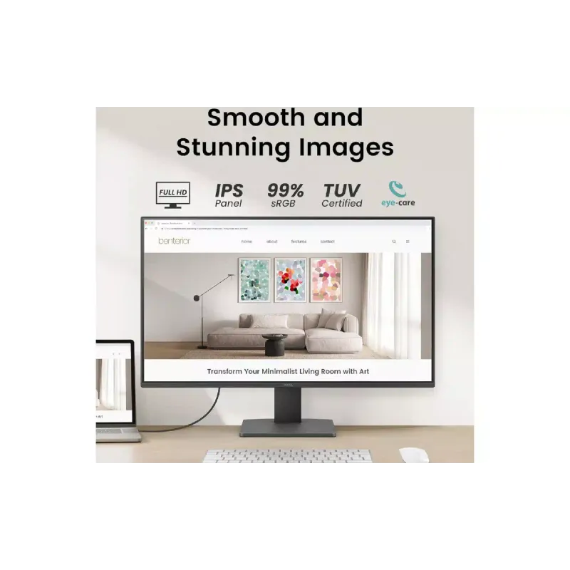 Монитор Benq GW2791, Black (9H.LNFLJ.LBE)