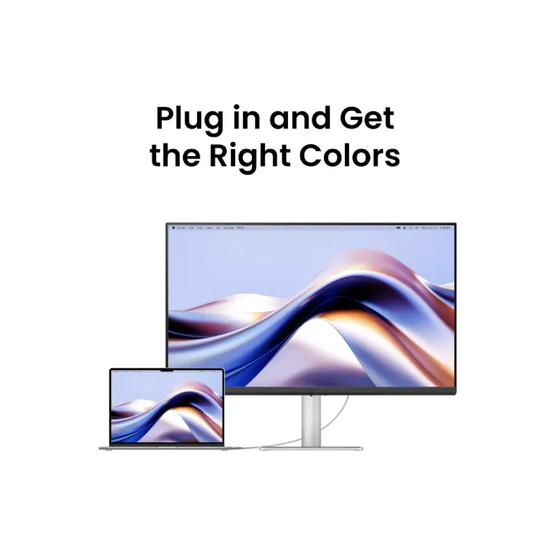 Монитор Benq Mac Colors MA320U, Silver (9H.LMXLB.QBE)