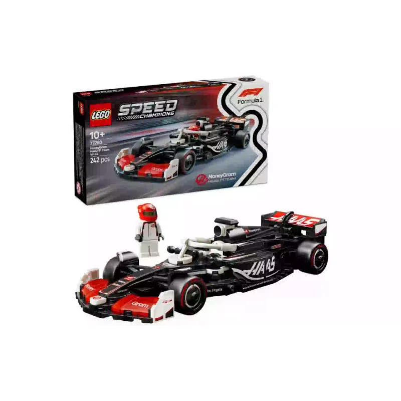 Κατασκευαστής LEGO Speed Champions MoneyGram Haas F1 Team VF-24 Race Car (77250)