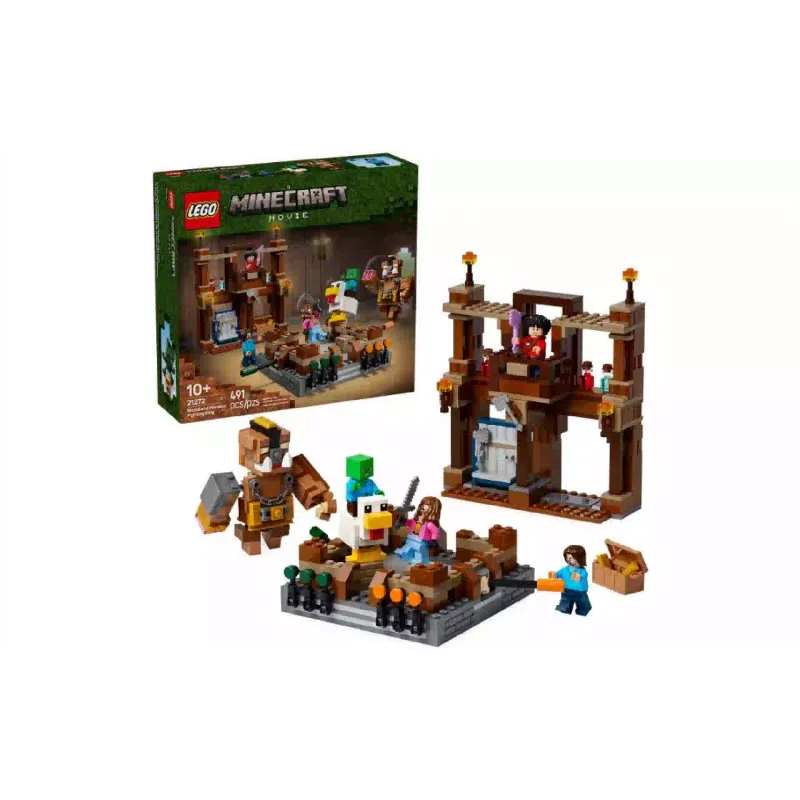 Конструктор LEGO Minecraft Woodland Mansion Fighting Rin (21272)