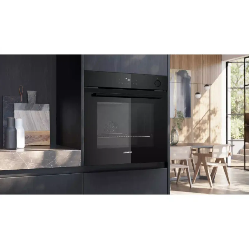 Built-in oven Siemens (HR232GEB3), 71 l, Black