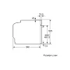 Вбудована духова шафа Siemens (HB272GES3), 71 л, Stainless steel