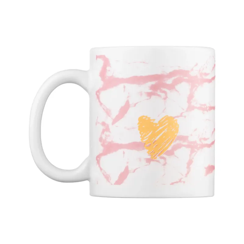Xícara Ardesto Hello, White/Pink (AR3048WP)