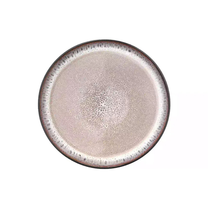 Dinner plate Ardesto Bolzano, Black/Brown (AR2927BB)