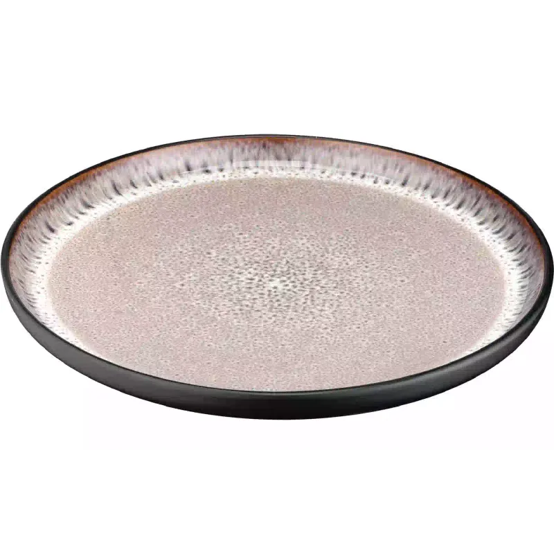 Dinner plate Ardesto Bolzano, Black/Brown (AR2927BB)