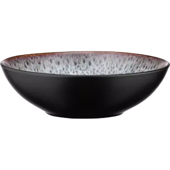Чиния за супа Ardesto Bolzano, Black/Brown (AR2918BB)