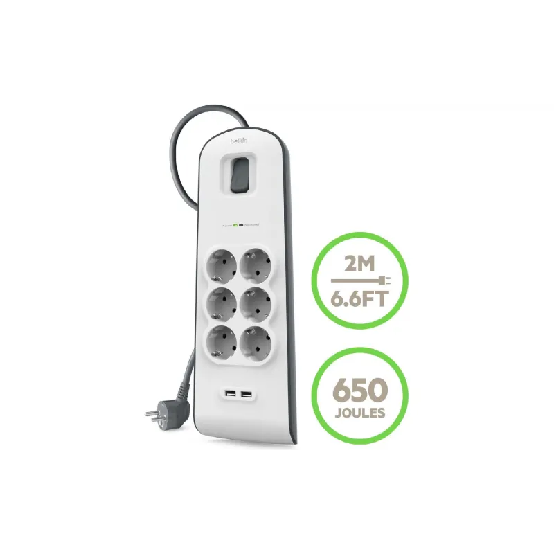 Omrežni podaljšek Belkin (BSV604VF2M-V2)