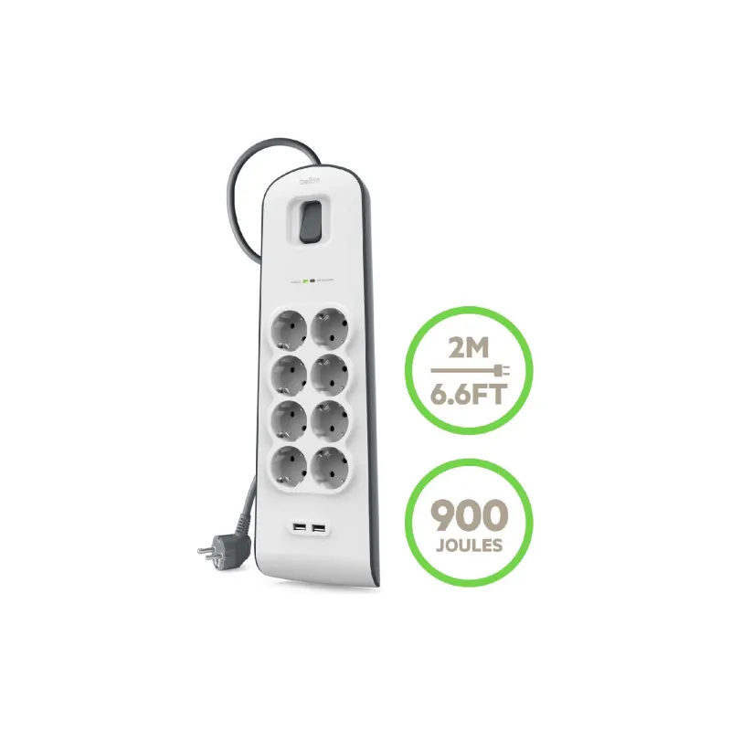 Netzwerk-Verlängerungskabel Belkin (BSV804VF2M-V2)