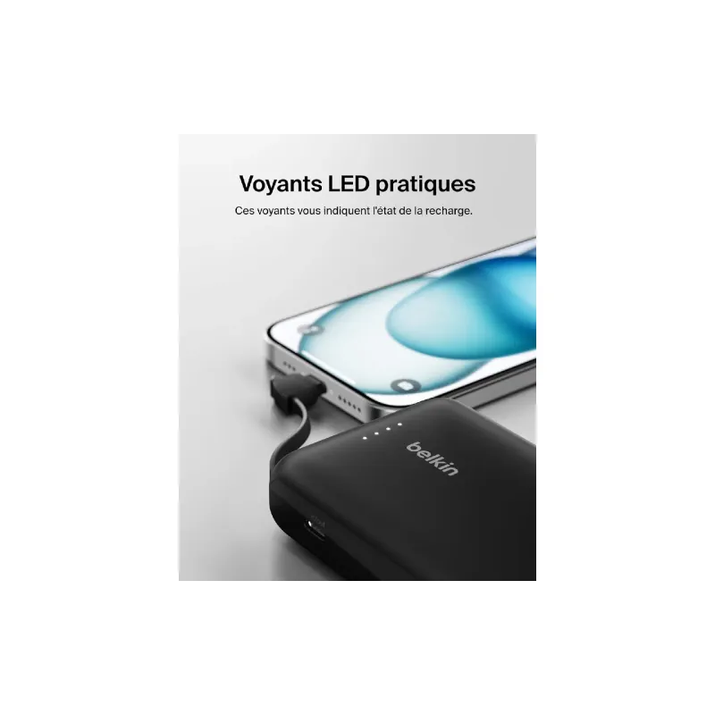 باور بانك Belkin 10000 mAh, Black (BPB021HQBK)