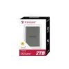 Накопичувач USB Transcend (TS2TESD360C), USB 3.2 G2, Gray