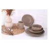 Dessert plate Ardesto Emilia, Brown (AR0819EBR)