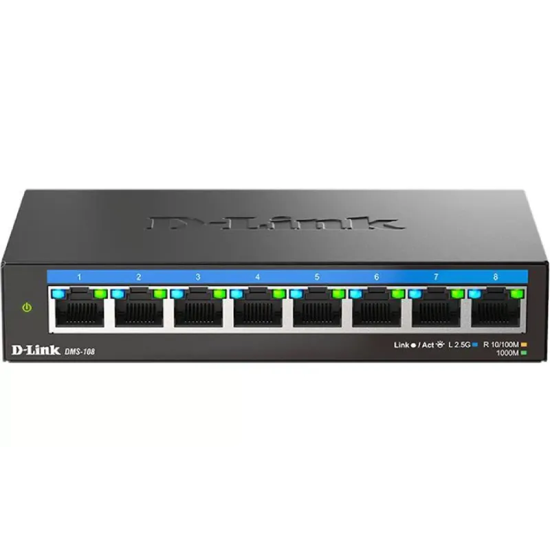 Switch D-Link  (DMS-108)