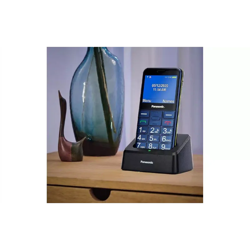 Мобилен телефон Panasonic, Light Blue (KX-TU155EXCN)