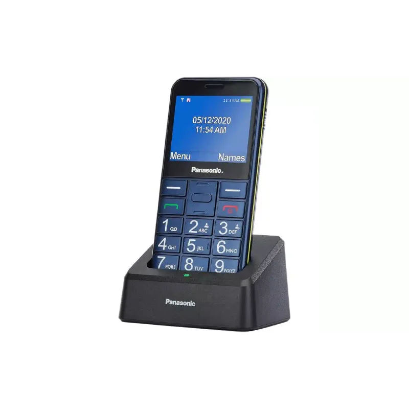 Мобилен телефон Panasonic, Light Blue (KX-TU155EXCN)