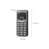 Κινητό τηλέφωνο Panasonic, Black (KX-TU160EXB)