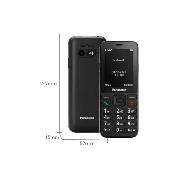Мобильный телефон Panasonic, Black (KX-TU250EXB)