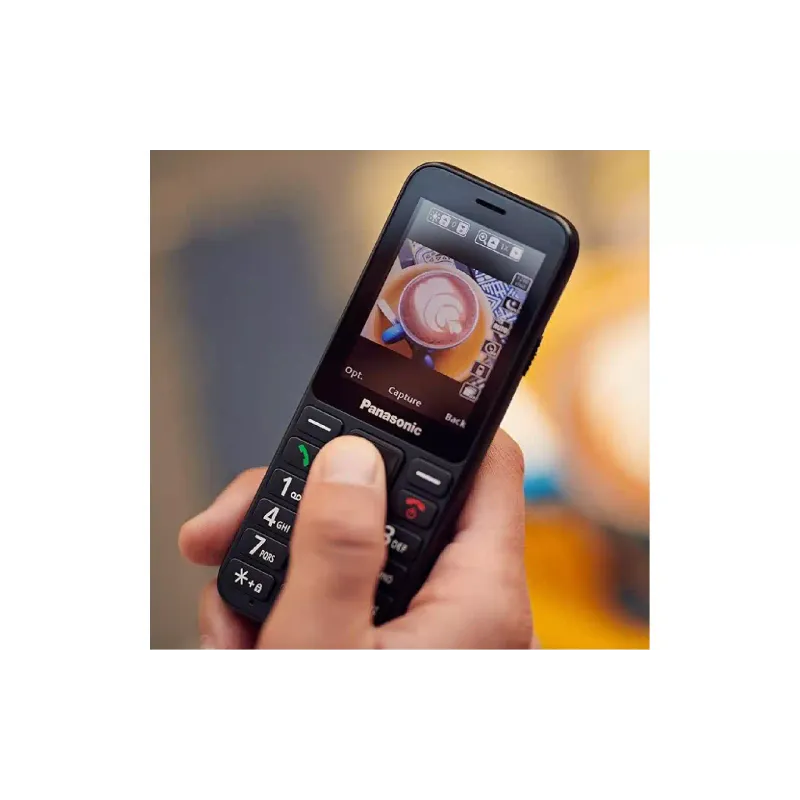 Κινητό τηλέφωνο Panasonic, Black (KX-TU250EXB)