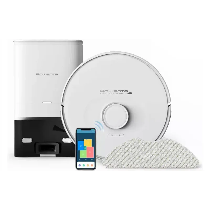 مكنسة كهربائية روبوتية Rowenta, White (RR8587WH)