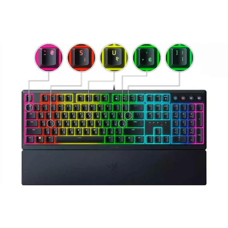 Teclado mecánico Razer, Black (RZ03-04462100-R371)