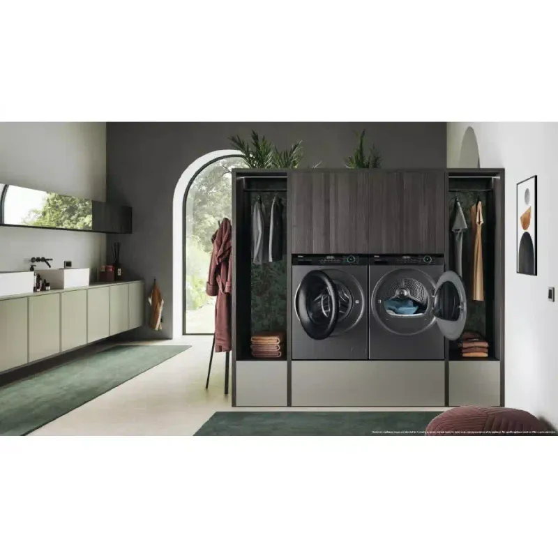 آلة التجفيف Haier, Silver (HD90-A3939R-S)