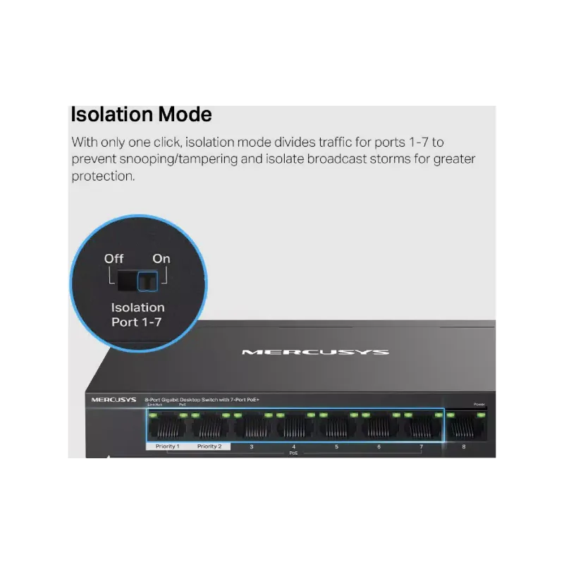 Switch Mercusys  (MS108GP)