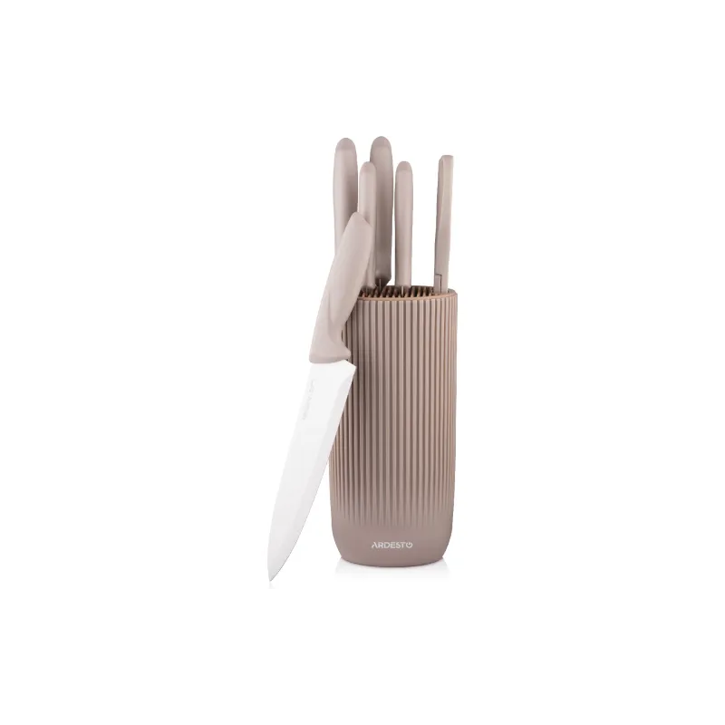 Conjunto de facas Ardesto Gemini, Beige (AR2107KH)