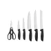 Set of knives Ardesto Gemini, Black (AR2107BL) Set of knives Ardesto Gemini, Black (AR2107BL)