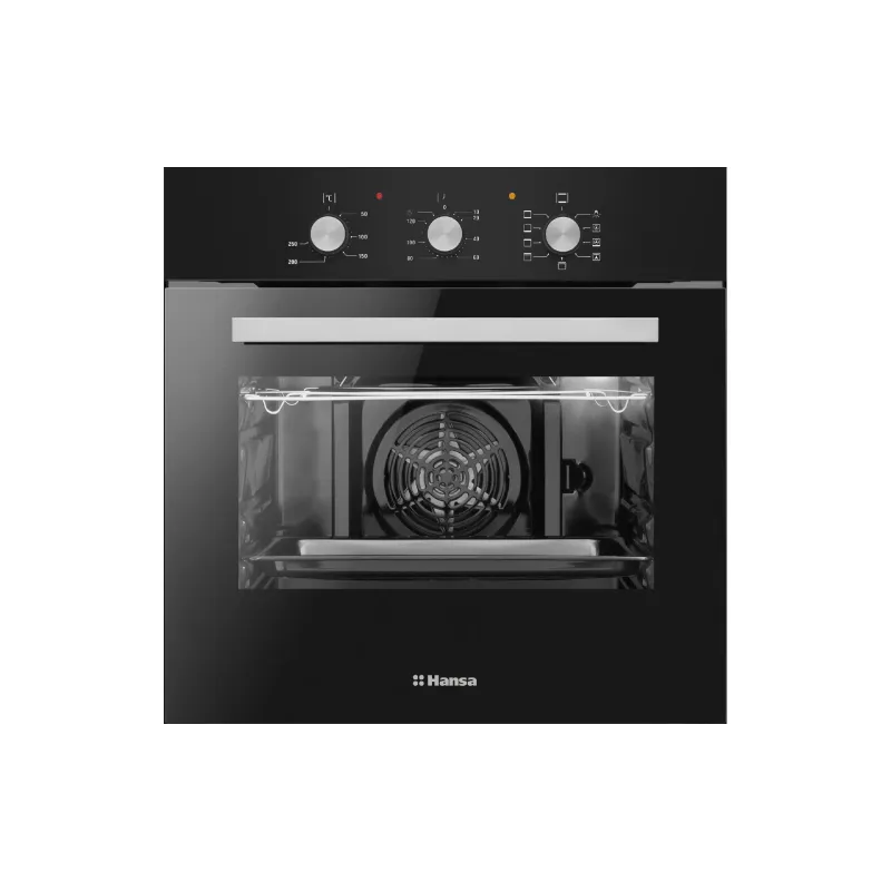 Вбудована духова шафа Hansa (BOES68181), 62 л, Black