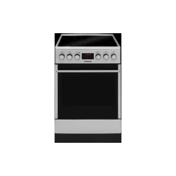 Γυάλινη κεραμική σόμπα Hansa, Stainless steel (FCCX58208)