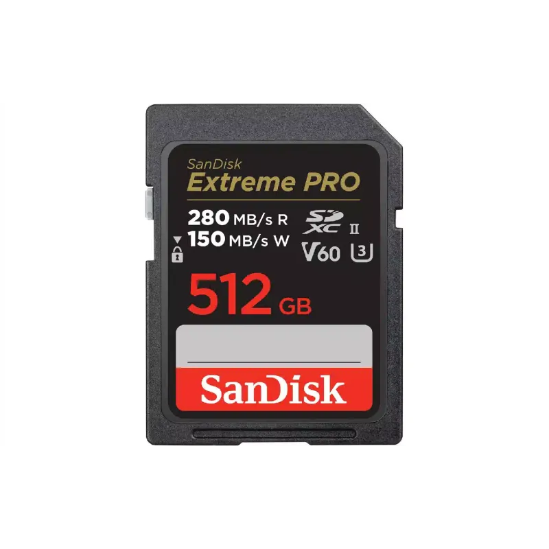 Pomnilniška kartica Sandisk Extreme Pro V60 (SDSDXEP-512G-GN4IN)