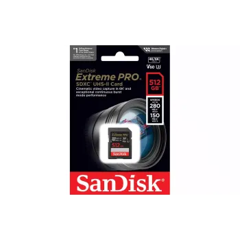 Memóriakártya Sandisk Extreme Pro V60 (SDSDXEP-512G-GN4IN)