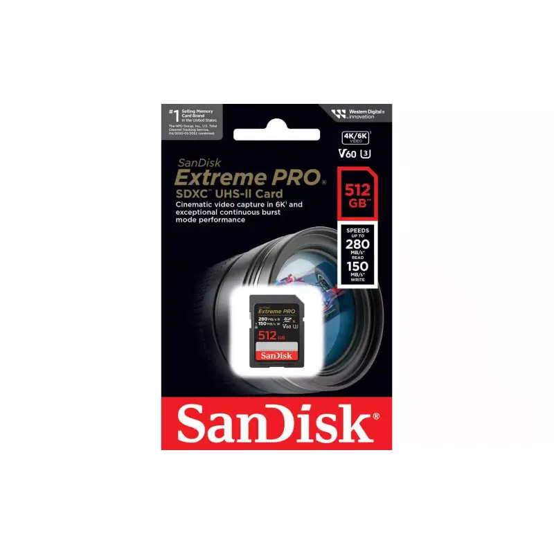 Pomnilniška kartica Sandisk Extreme Pro V60 (SDSDXEP-512G-GN4IN)