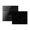 Варильна поверхня + духова шафа Hansa FCIL68309 (FCIL68309), Black