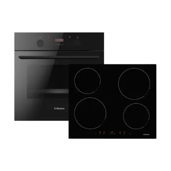 Варильна поверхня + духова шафа Hansa FCIL68309 (FCIL68309), Black