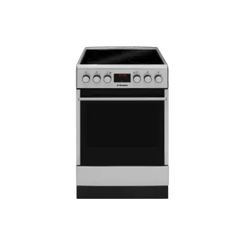 Γυάλινη κεραμική σόμπα Hansa, Stainless steel (FCCX58208)