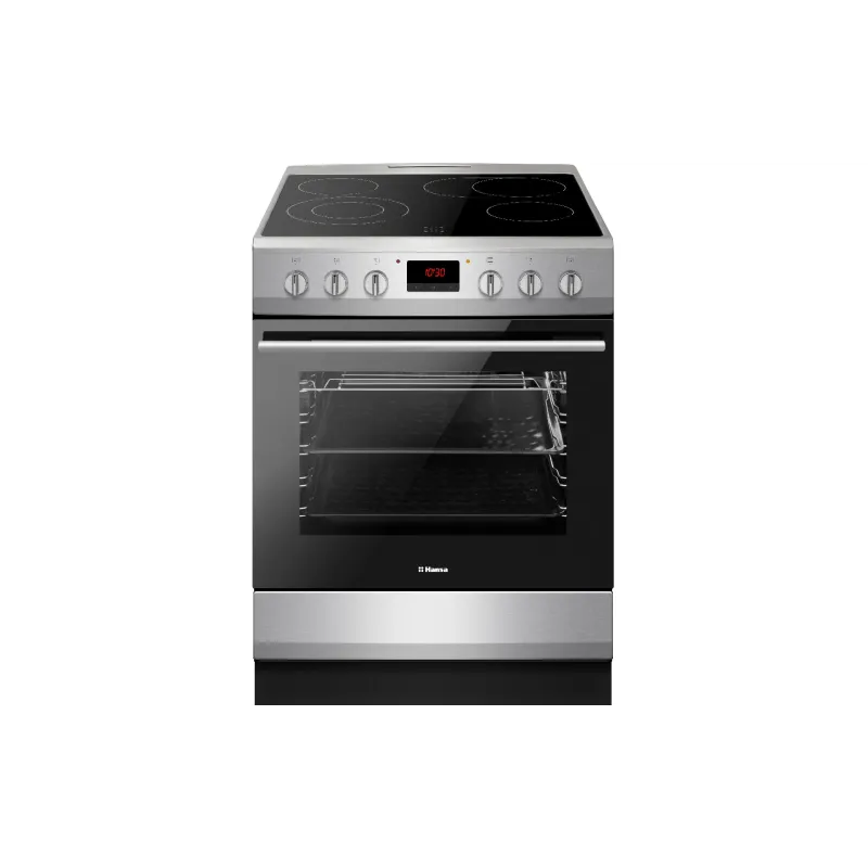 Стъклокерамична печка Hansa FCCX68219, Stainless steel (FCCX68219)