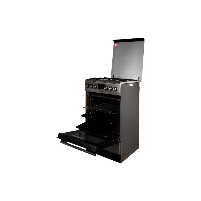 Combined stove Hansa FCMS582254 (FCMS582254), 65 l, Stainless steel