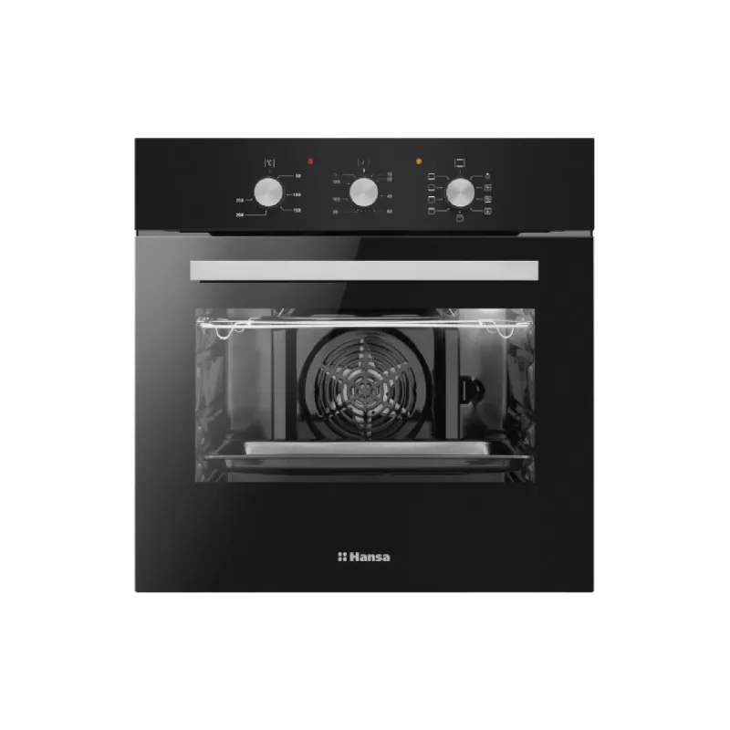 Вбудована духова шафа Hansa (BOES68181), 62 л, Black