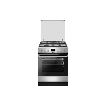 Combined stove Hansa FCMX69235 (FCMX69235), Stainless steel