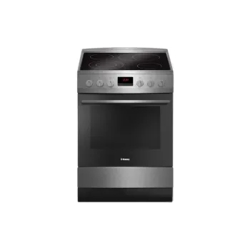 Γυάλινη κεραμική σόμπα Hansa FCCX68219, Stainless steel (FCCX68219)