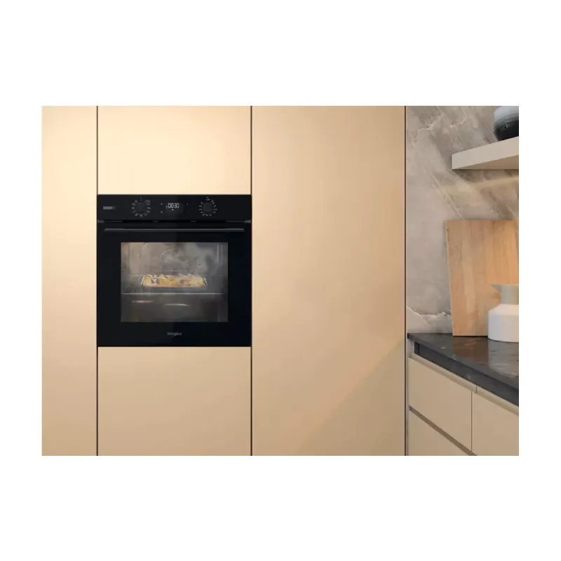 Вградена фурна Whirlpool, Black (OMSK58CU1SB)