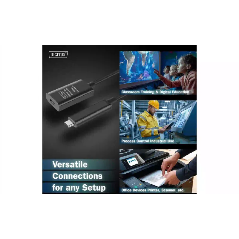 Podaljšek Digitus, Black (DA-73112)