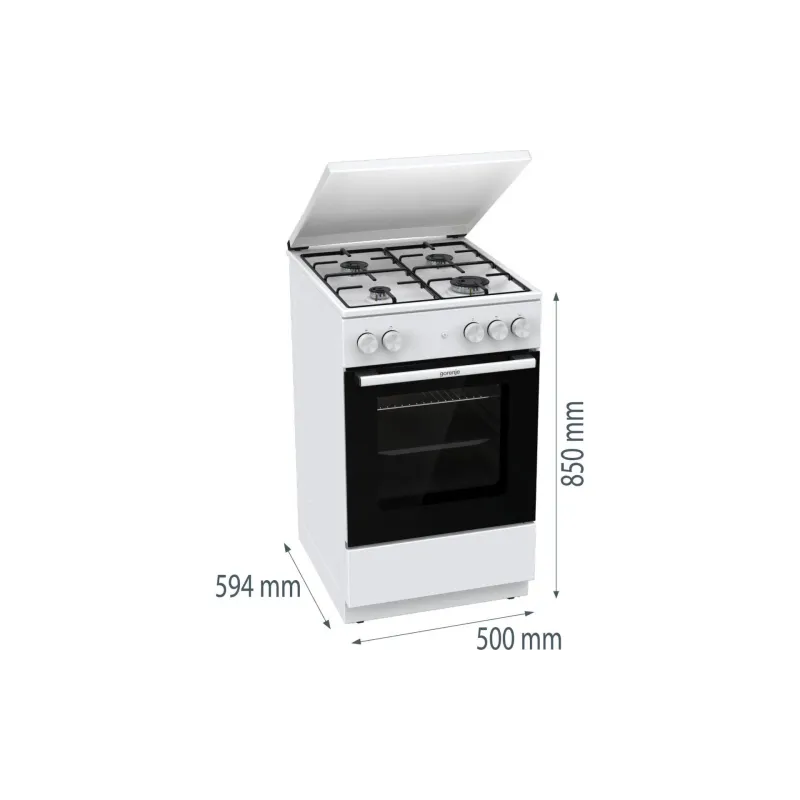 Fogão a gás Gorenje (GG5A14WJ)