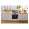 Комбинирана печка Gorenje, White (GKS5C73WF)