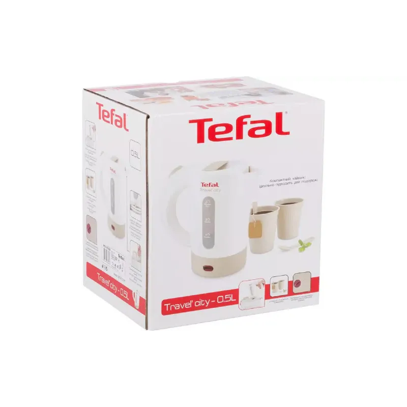 Chaleira elétrica Tefal, Beige (KO120130)