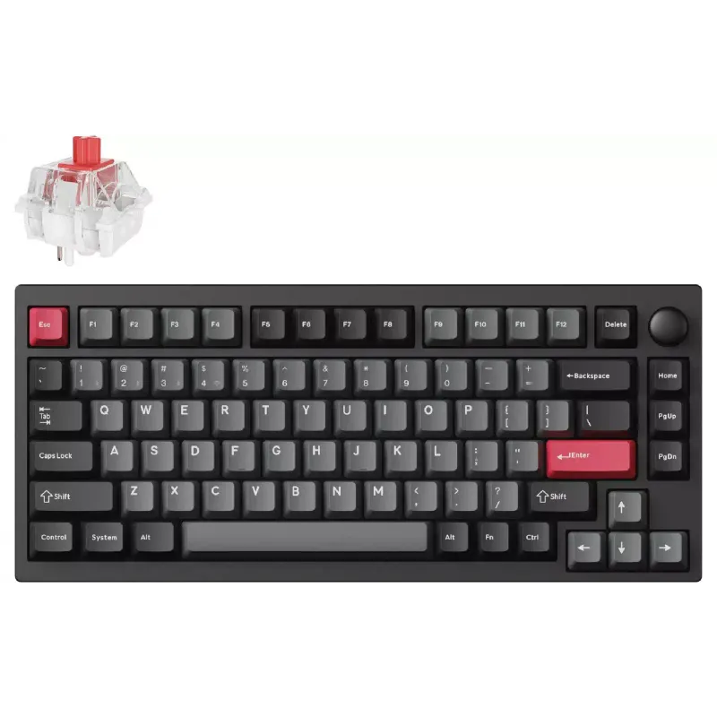 Клавиатура механическая Lemokey P1 Pro  Carbon Black (P1P-M1-UA)