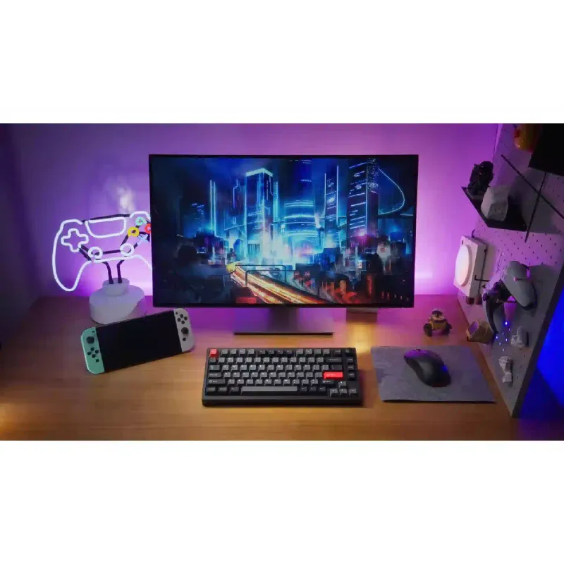 Клавиатура механическая Lemokey P1 Pro  Carbon Black (P1P-M1-UA)