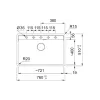 حوض المطبخ Franke, Gray (114.0720.005)