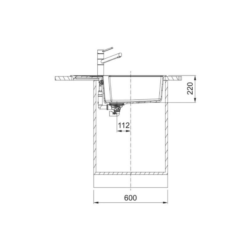 Kitchen sink Franke, White (114.0701.801)